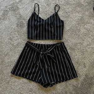 Papermoon Two Piece Shorts Set cami top and shorts